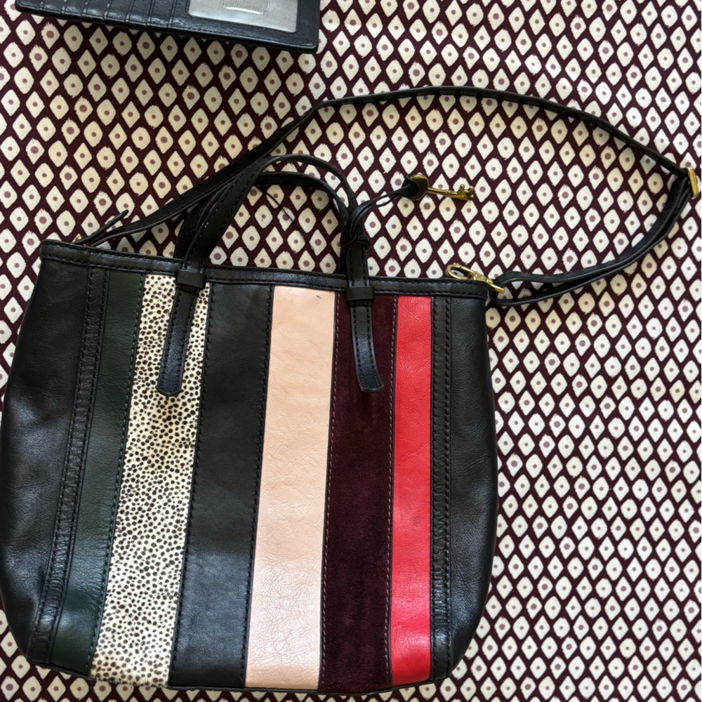 Fossil Camille Striped Women's Bag
